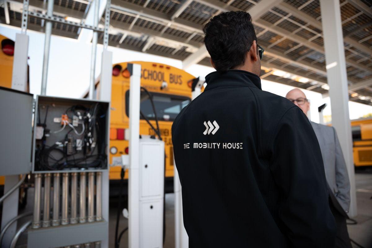 The Mobility House on site at Modesto School Bus Depot