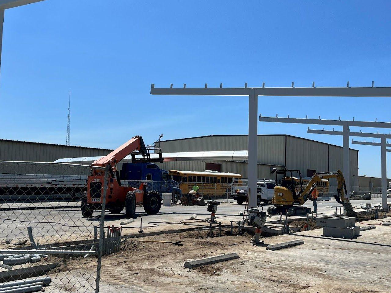 Modesto: construction of e-bus infrastructure