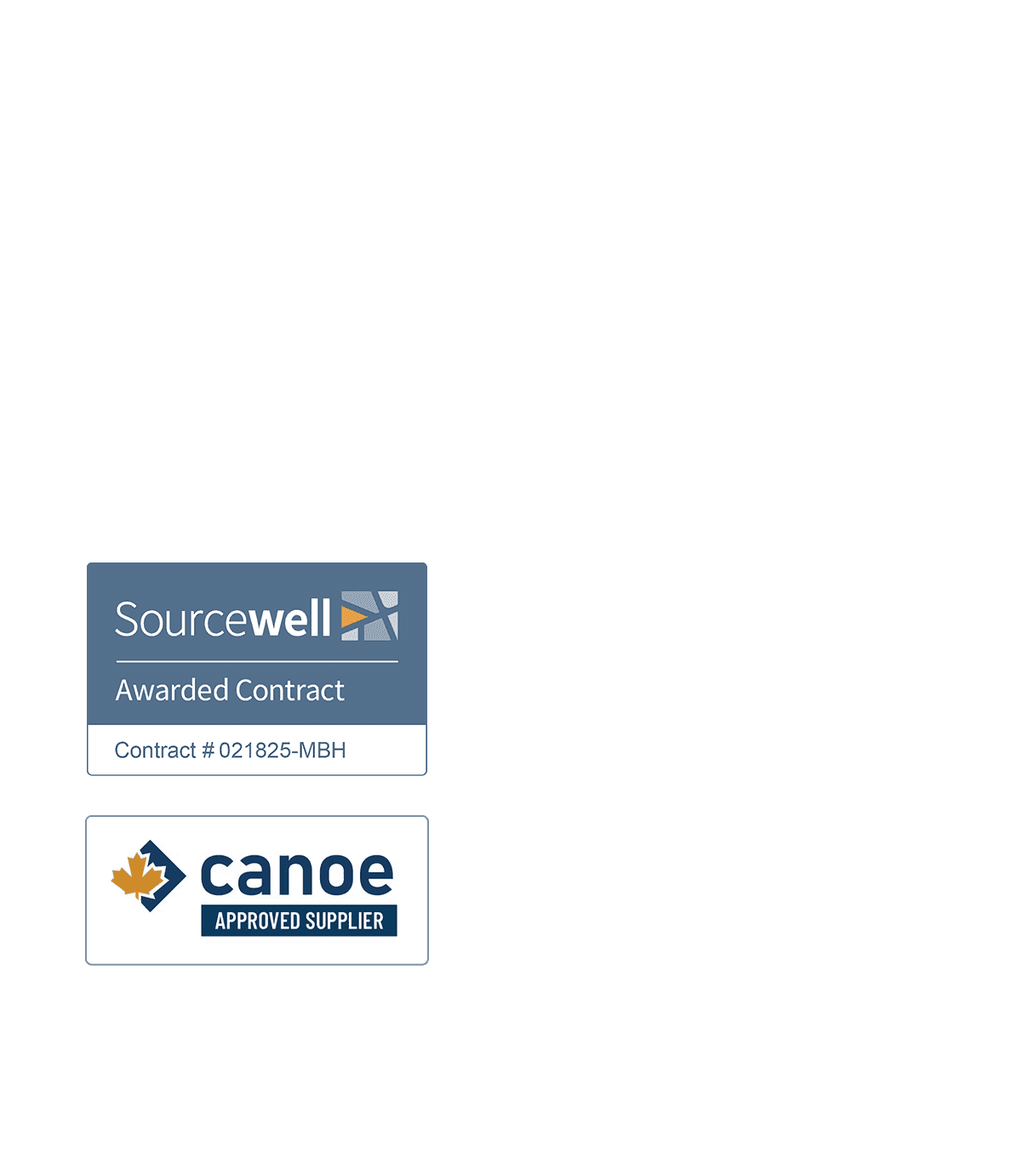 Sourcewell & Caneo Contract Supplier
