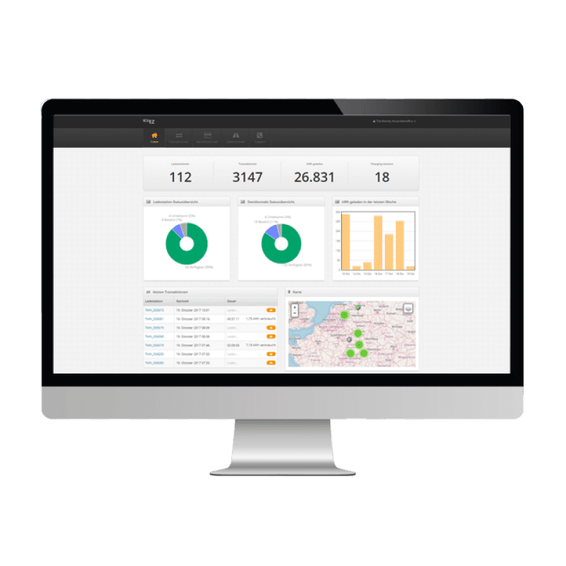 Alfen WebApp EZ™ | The Mobility House