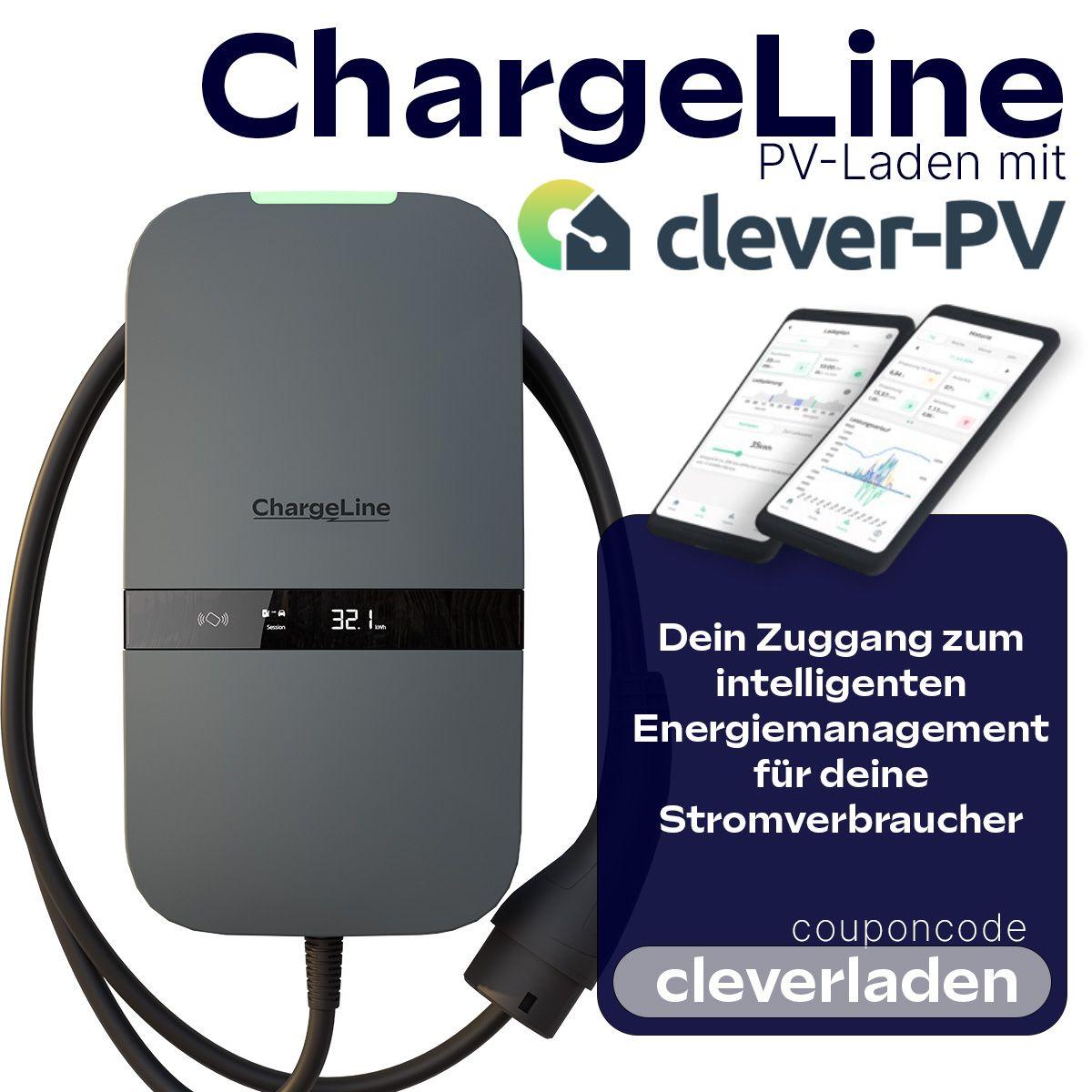 The Mobility House Charging | ChargeLine & clever-PV Paket zum PV-Laden